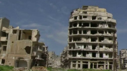 Válečné šrámy syrského Homsu