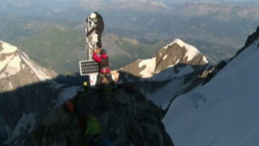 Nová měřicí stanice na Mont Blancu + rozhovor s A. Zárybnickou