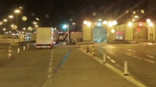 V kamionu z Francie do VB