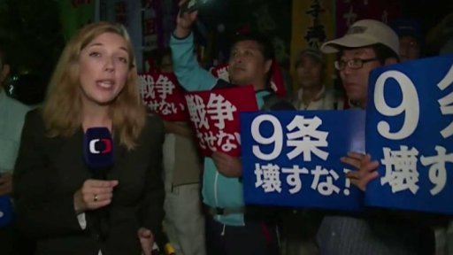 Nový japonský zákon o nasazení armády