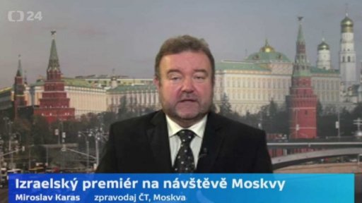 Izraelský premiér na návštěvě Moskvy