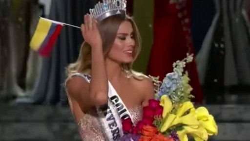 Nepovedené vyhlášení Miss Universe