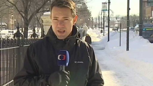 Sněhová bouře zaskočila Američany