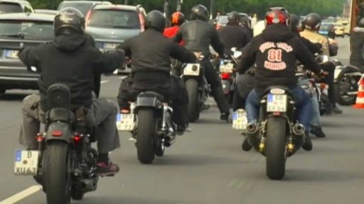 Noční vlci v Berlíně