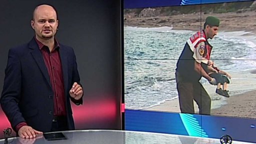 Ponurý symbol uprchlické krize