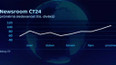 Sledovanost Newsroomu ČT24