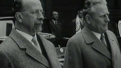 Walter Ulbricht na návštěvě Prahy (1961)