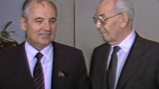 M. Gorbačov na návštěvě Prahy