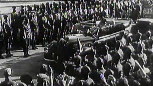 Prezident Beneš se vrací do Prahy (1945)