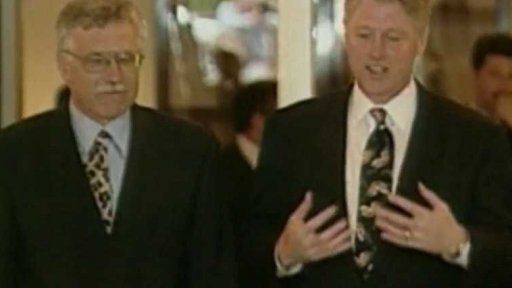 Schůze V. Klause s americkým prezidentem (1995)