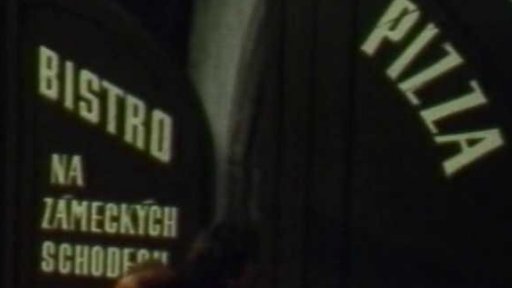 Pizzerie v Českém Krumlově (1988)