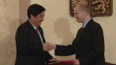 Čínský premiér v ČR (2005)