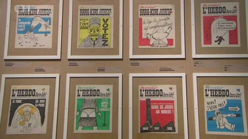 Výstava Charlie Hebdo v DOX