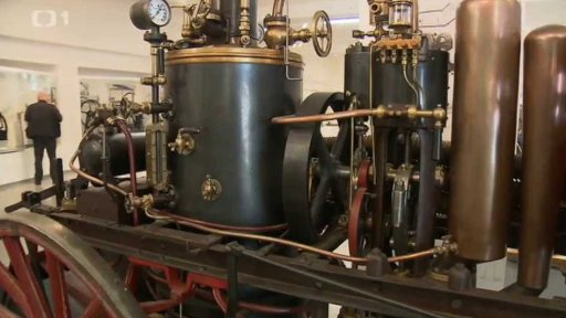 Parní stroje v Národním technickém muzeu