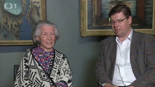 Výstava Toyen zároveň oslavou narozenin Medy Mládkové