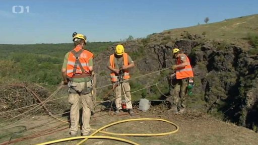 Lámání skal v Šárce