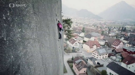 Lezení na Bürser Platte