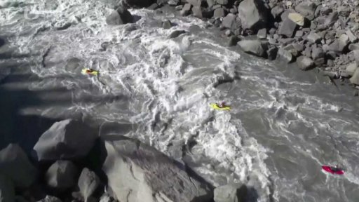 Náročný sjezd řeky Stikine