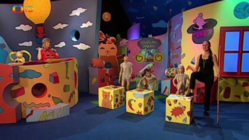 1. vstup: Jitka, Fanynka, Renata a děti