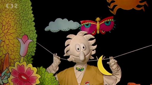 Další jarní fouk putuje od Mufa k Pipovi a Otylce, kteří právě suší měsíc. Otylka začne hned dělat dobré skutky.