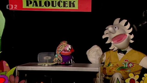 Fámula vítá všechny ve studiu TV - Palouček a především pana Pipa, který si zařídil opravovnu všeho druhu.