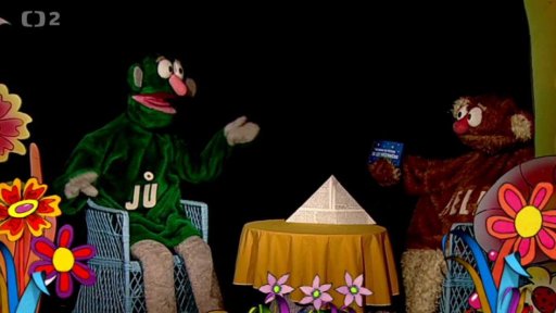 Jů a Hele zvou děti na velkou výstavu Večerníčku.