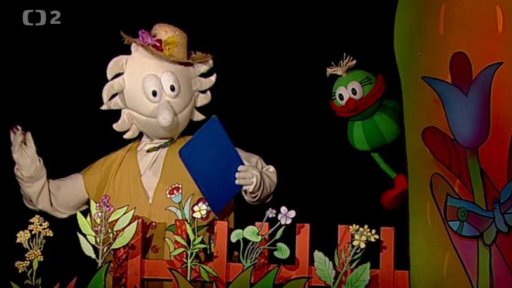 Pip si určuje květiny, Muf se diví, že hořčice je kytka.