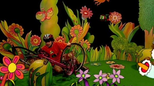 Filip jede na kole, Muf chce kolo pro sebe, Filip havaruje píseň: "Cyklistická".