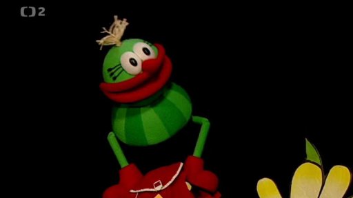 Tryskáček si připravuje školní batoh, Muf se posmívá, nakonec zjistí, že v jeho batohu se ukrývá shnilá svačina od června.