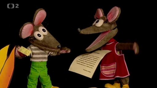 Tryskáček a Tryskýýý přemýšlí, co by jim mohl Harry přivézt z Ameriky…