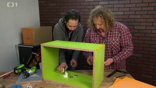 Výroba skříňky – sestavení korpusu