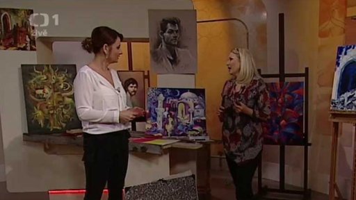 Týdenní seriál - malba špachtlí - Marie Sibaiová - 1. část