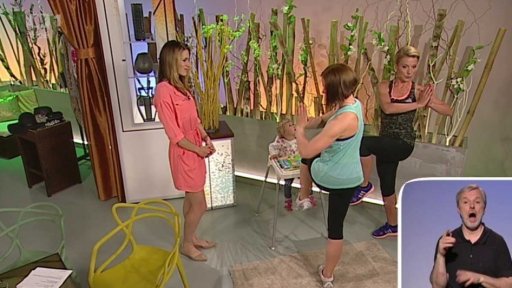 Seriál - cvičení do plavek