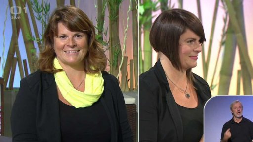 Proměna před kamerou - Gabriela Haluzová a Marcel Šťástka + divačka Barbora - 2. část