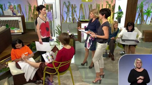 Seriál: masáž nohou - Hana Štětinová + anketa