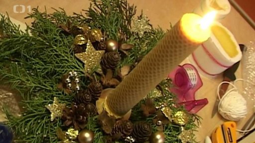 Svíčky z včelího vosku