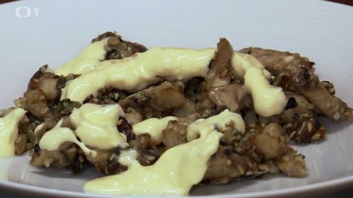 Kapří hranolky v libečkové marinádě se sezamovým semínkem