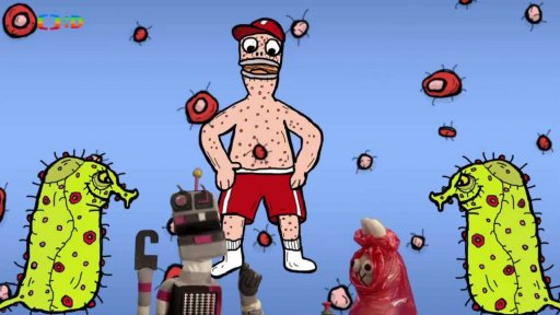 O neštovicích (Mažu, mažu puchýře)