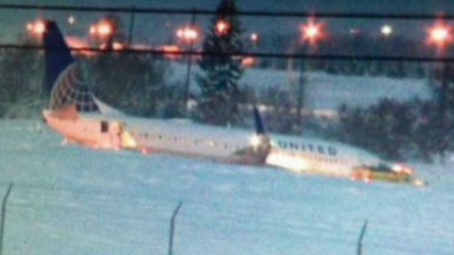 Sklouznutí letadla z dráhy