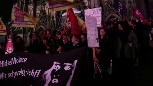 Násilí na německých shromážděních