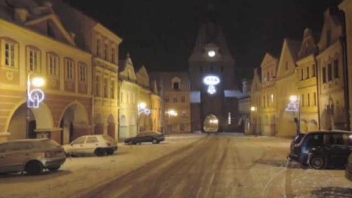 Zasněžená česká města