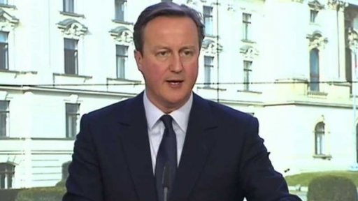 Britský premiér v Praze