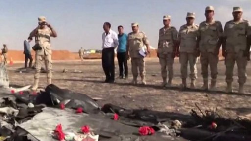 Vyšetřování pádu ruského letadla v Egyptě