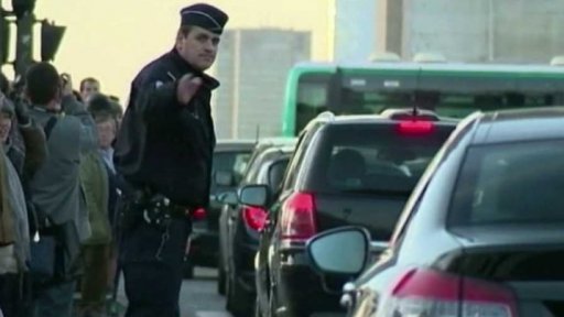 Zatýkání v Paříži