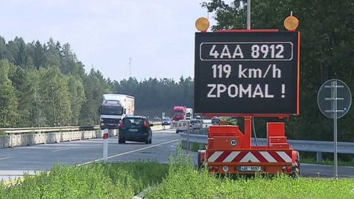 Rychlostní radary i mimo obce