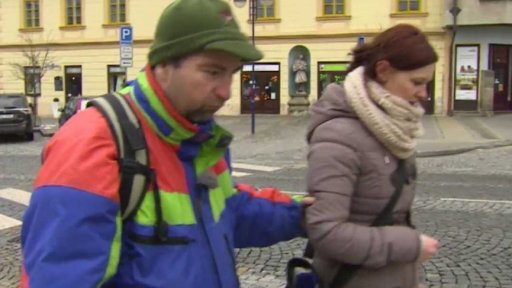 Neviditelné pásy pro nevidomé