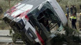 Nehoda autobusu ve Španělsku