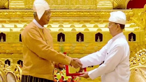 Nový prezident Barmy