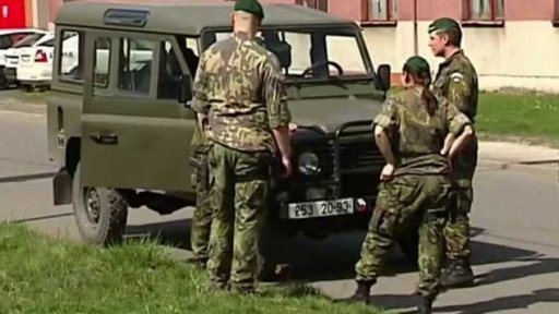 Armádní cvičení ostrahy hranic