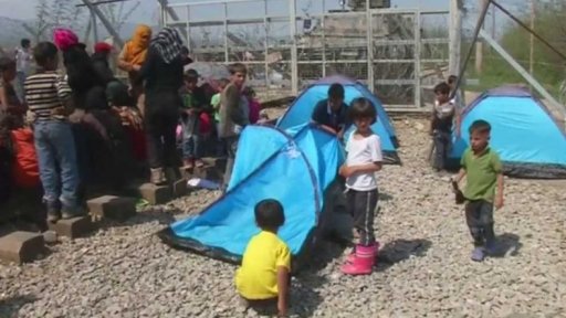 Potyčky v uprchlickém táboře